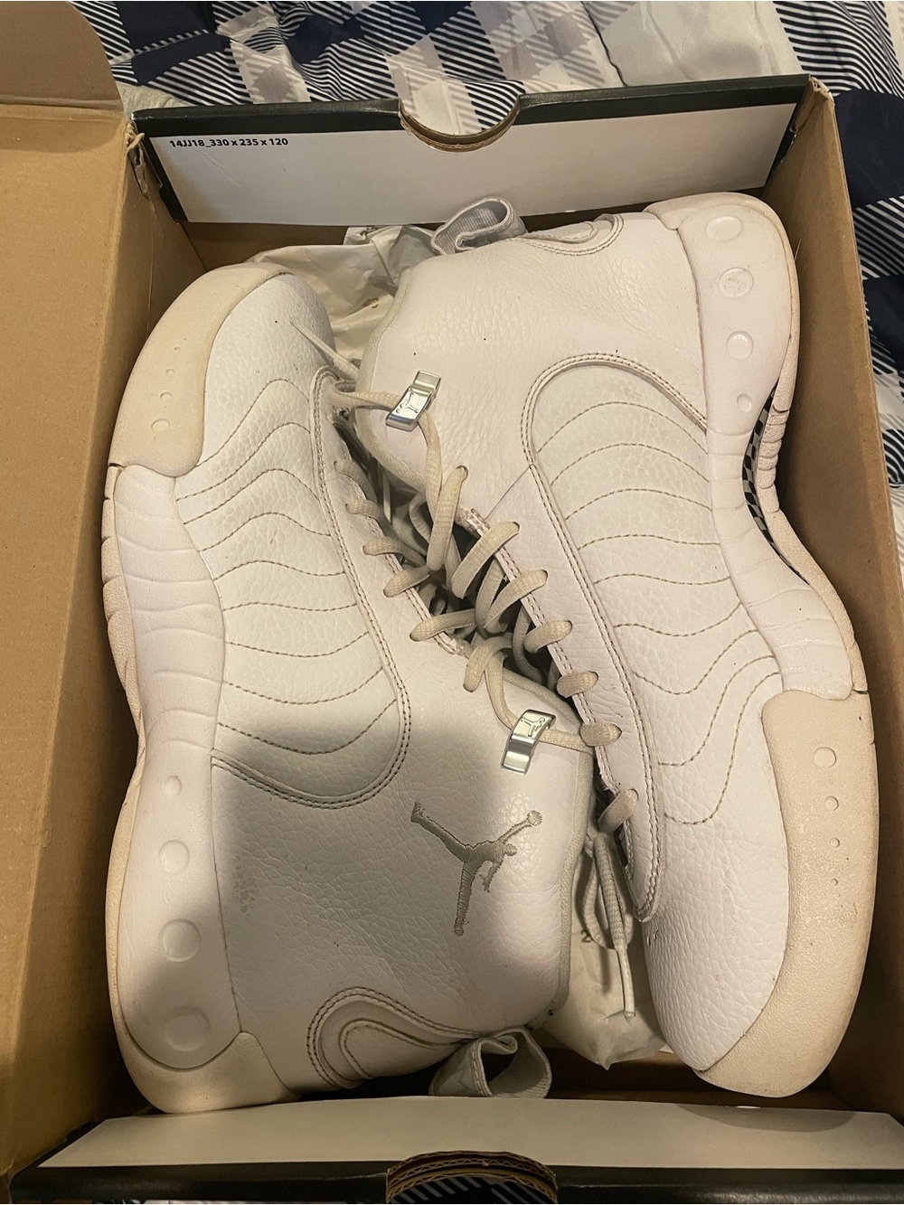 Nike Air Jordan Jumpman Pro Triple White Size 11